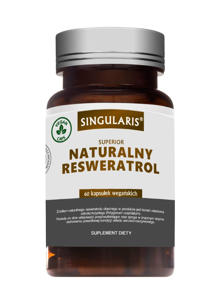 SINGULARIS - Singularis, natürliches Resveratrol, 60 Kapseln