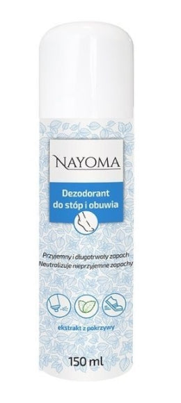 SILESIAN PHARMA - Nayoma, Fuß- und Schuhdeodorant, Spray, 150 ml