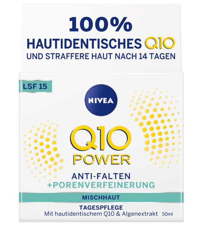 NIVEA - Nivea, Anti-Falten-Tagescreme mit Q10, LSF 15, 50 ml