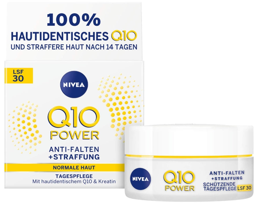 NIVEA - Nivea, Anti-Falten-Creme mit Q10, LSF 30, 50 ml