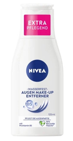 NIVEA - Nivea, Wasserfester Augen-Make-up-Entferner, 125 ml