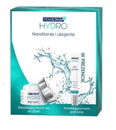 EQUALAN PHARMA - Novaclear, Hydro-Tagescreme-Gel-Set 50 ml + Augencreme 15 ml