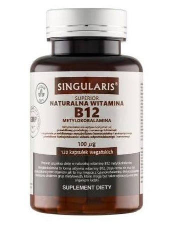 SINGULARIS - Singularis Natürliches Vitamin B12 Methylcobalamin 100 µg, 120 Kapseln