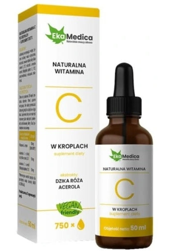 EKAMEDICA - Natürliches Vitamin C in Tropfen, 50 ml