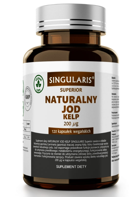 SINGULARIS - Singularis Natural Jod Kelp 200mcg, 120 Kapseln