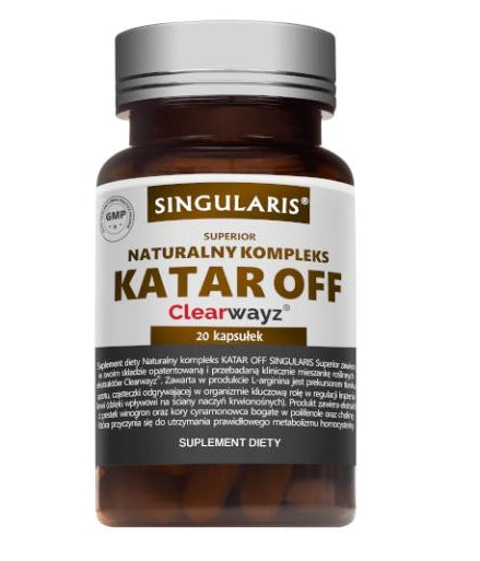SINGULARIS - Singularis Natural Complex Qatar Off, 20 Kapseln