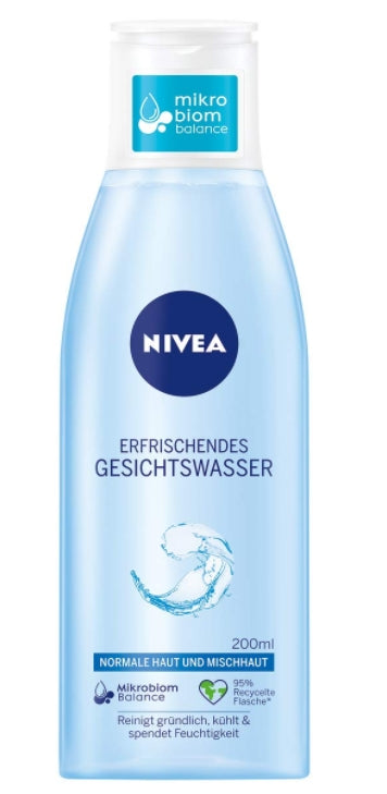 NIVEA - Nivea, Erfrischendes Tonikum für normale und Mischhaut, 200 ml