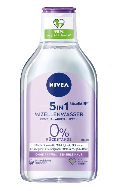 NIVEA - Nivea, Mizellenflüssigkeit zur Make-up-Entfernung, 400 ml