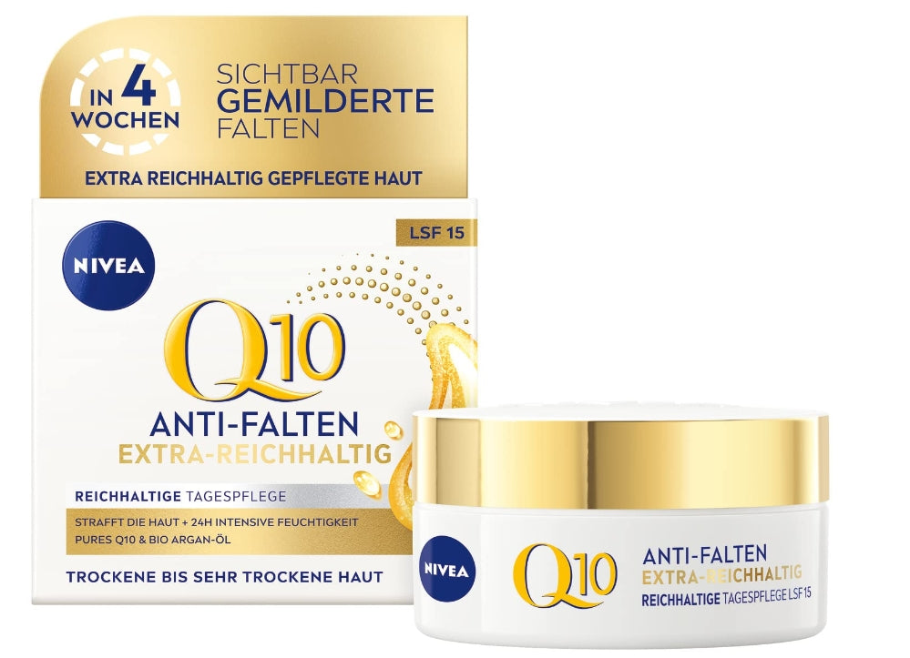 NIVEA - Nivea, Q10 Power extra reichhaltig, Tagescreme, 50ml
