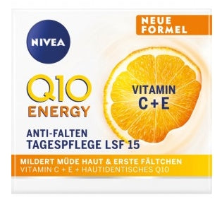 NIVEA - Nivea, Q Plus C, Anti-Falten-Creme, LSF 15, 50 ml