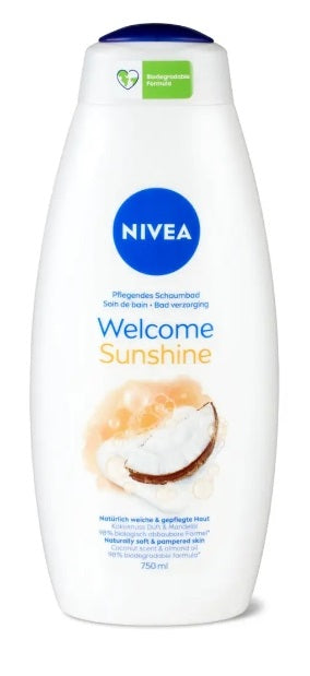NIVEA - Nivea, Welcome Sunshine, Badeflüssigkeit, 750ml