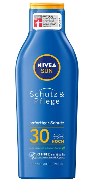 NIVEA - Nivea Sun, Sonnenschutzlotion LSF30, 250 ml
