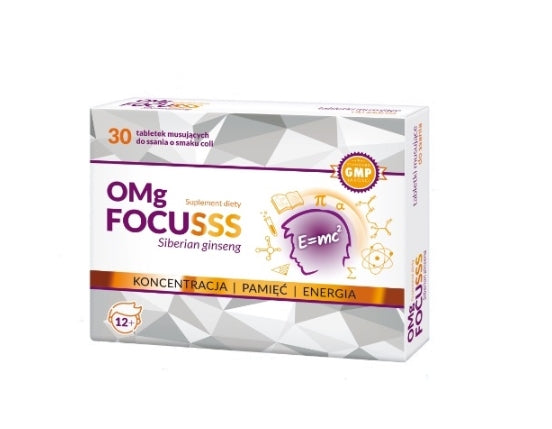 ESPEFA - OMg Focusss, 30 Lutschtabletten