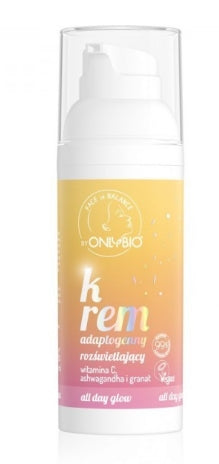 ONLYBIO LIFE - OnlyBio, Adaptogene Gesichtscreme, aufhellend, 50 ml