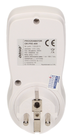 ORNO ELEKTRONISCHER ZEITPROGRAMMIERER