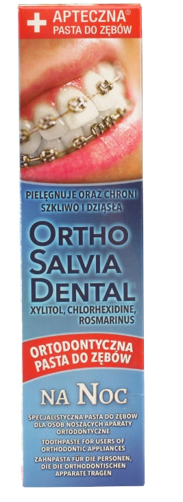 ATOS - Ortho Salvia Dental, Nachtzahnpasta, 75 ml