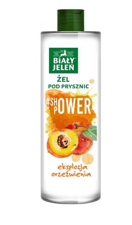 BIAŁY JELEŃ - Biały Jeleń Pfirsich-Duschgel, 400 ml