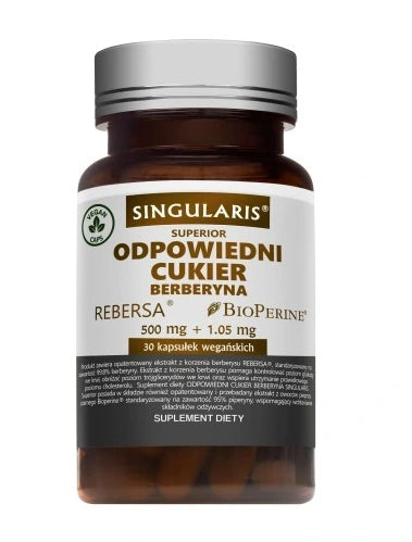 SINGULARIS - Singularis Geeigneter Berberinzucker, 30 Kapseln