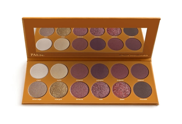 PAESE - Paese, Lidschattenpalette, warme Erinnerungen, 18g