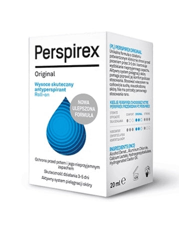 ORKLA CARE - Perspirex, Original Antitranspirant Roll-on, 20 ml