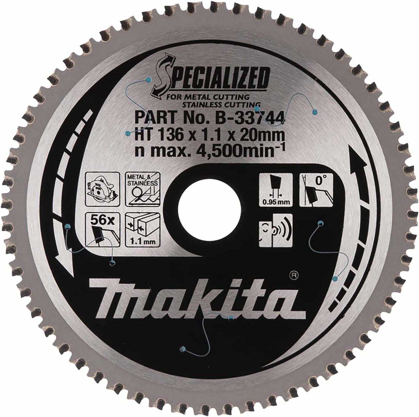 MAKITA KREISSÄGE 136x20x56z SPEZIALISIERTES METALL/EDELSTAHL