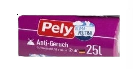 PELY - Pely, Müllsäcke 25l, 14 Stück