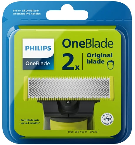 PHILIPS - Philips QP220/50 OneBlade, Ersatzklingen, 2 Stück