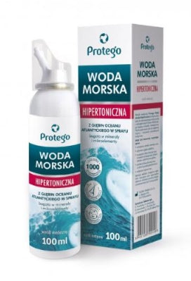 GLOBAL PHARMA - Protego Hypertonisches Meerwasser-Nasenspray, 100 ml