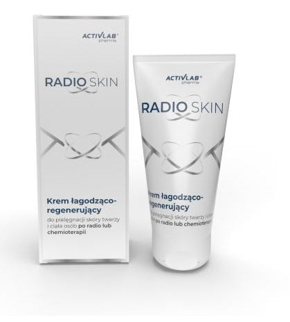 ACTIVLAB - Radioskin Beruhigende und regenerierende Creme zur Gesichts- und Körperpflege nach Strahlentherapie/Chemotherapie, 150 ml