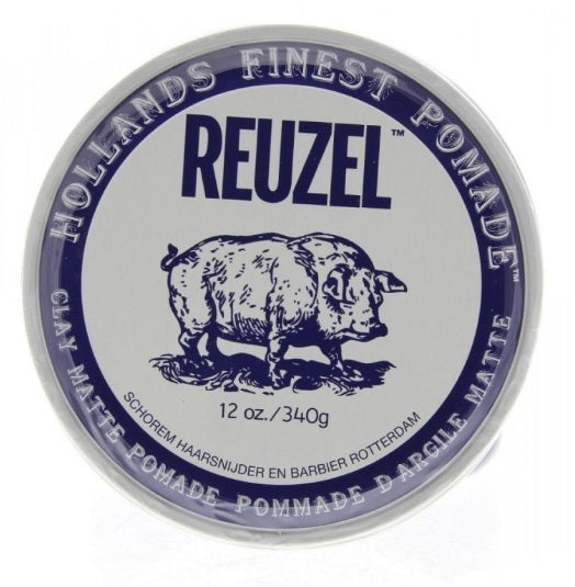 REUZEL - Reuzel Clay Matte Haarpomade, 340g