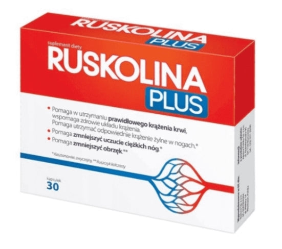 AUROVITAS PHARMA - Ruskolina Plus, 30 Kapseln