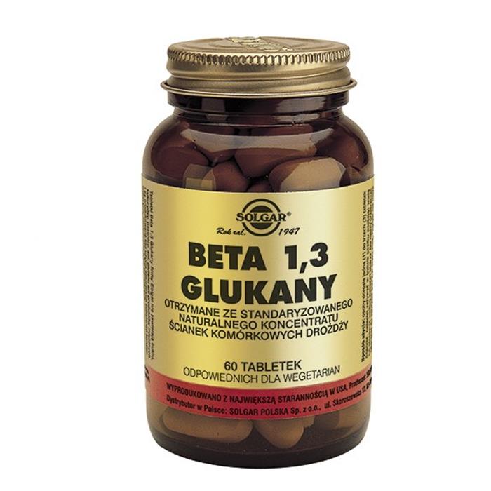 SOLGAR - Solgar Beta 13 Glucane 60 Tabletten – Ablaufdatum: 31. Januar 2024
