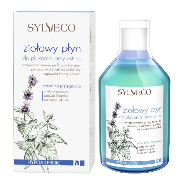 SYLVECO - Sylveco Herbal Mundwasser 500 ml – Ablaufdatum: 30. Juni 2024