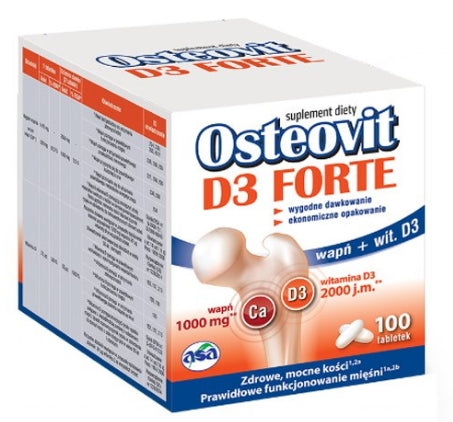 ASA - Osteovit D3 forte 100 Tabletten