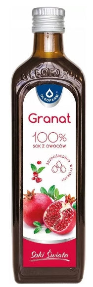 OLEOFARM - 100 % Granatapfelsaft 490 ml