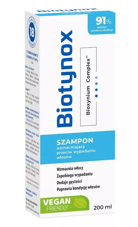 BIOFARM - Biotynox, Stärkendes Shampoo gegen Haarausfall, 200 ml