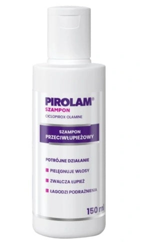 POLPHARMA - Pirolam Anti-Schuppen-Shampoo Vitamin A + E, 150 ml