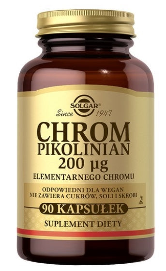 SOLGAR - Solgar Chrompicolinat 90 Kapseln