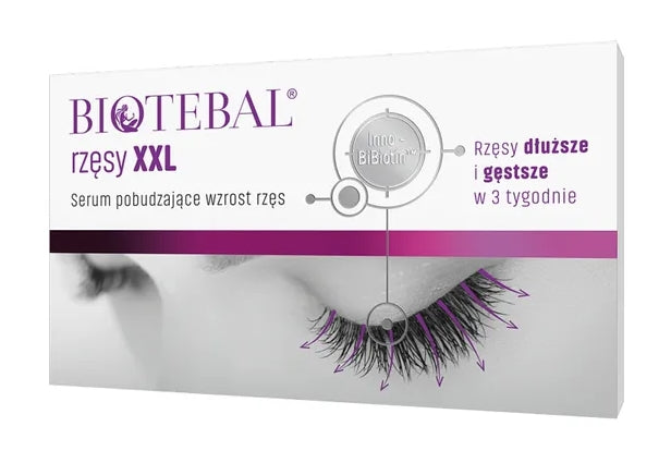 POLPHARMA - Biotebal Wimpern XXL Serum stimuliert das Wimpernwachstum 3 ml