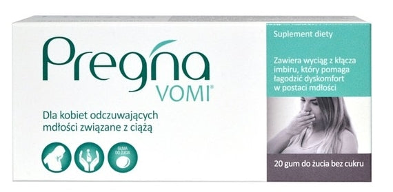 VERCO - Pregna Vomi Kaugummi 20 Stück