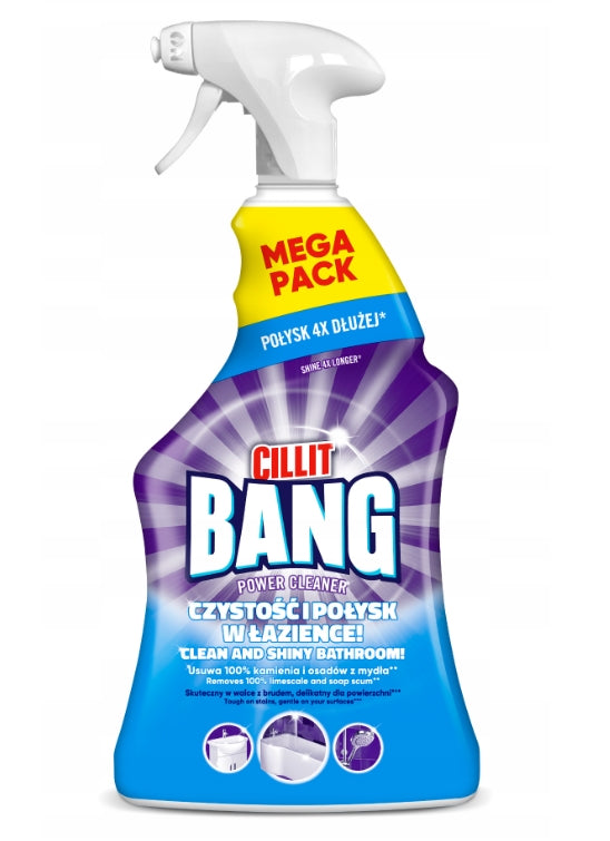 CILLIT BANG - Cillit Bang Power Cleaner Sauber und glänzend im Badezimmer, 900 ml