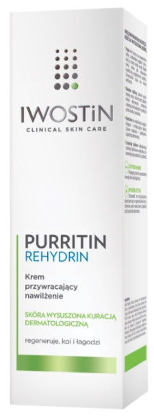 PERRIGO POLAND - Iwostin Purritin Rehydrin, Feuchtigkeitscreme, 40 ml