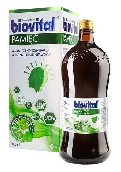 EGIS - Biovital Memory Flüssigkeit 1000ml