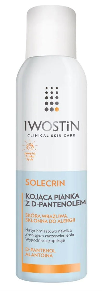 PERRIGO POLAND - Iwostin Solecrin, Beruhigender Schaum mit D-Panthenol, 150 ml