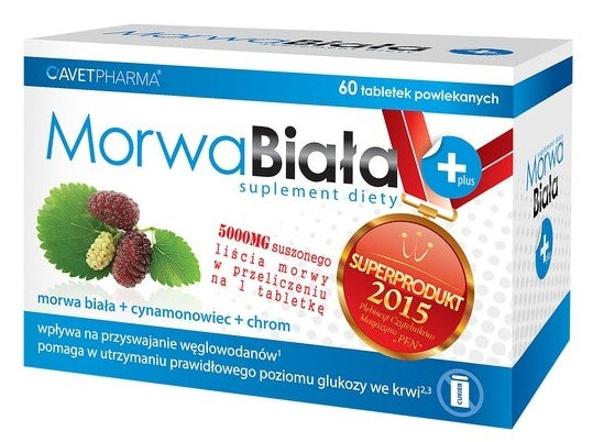 AVET PHARMA - White Mulberry Plus 60 Tabletten