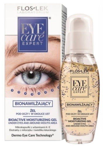 FLOSLEK - Flos-Lek Bio-feuchtigkeitsspendendes Augen- und Lippenbereichgel mit Mikrokapseln 30 ml