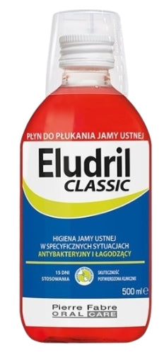 PIERRE FABRE - Eludril Classic, Mundwasser, 500 ml