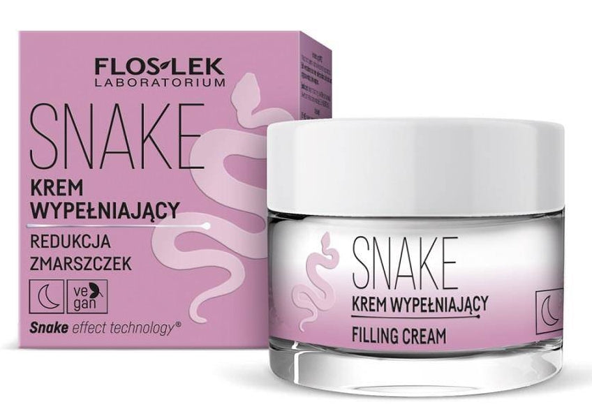 FLOSLEK - Flos-Lek, Schlangenfüllende Nachtcreme, 50 ml