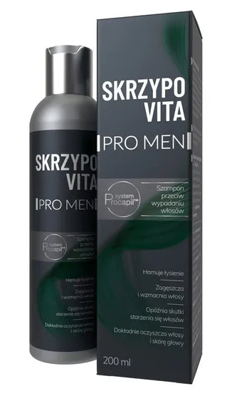 NATUR PRODUKT PHARMA - Skrzypovita PRO Men, Shampoo gegen Haarausfall, 200 ml
