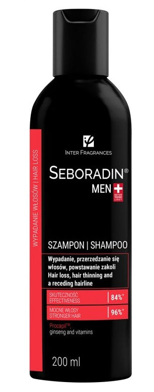 INTER FRAGRANCES - Seboradin Men, Shampoo, 200 ml
